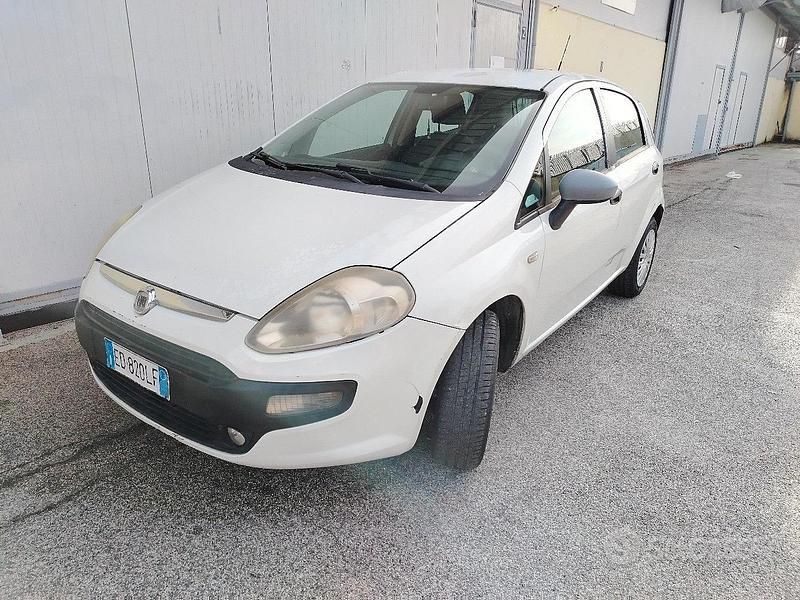 Usata Fiat Punto Evo 2009 Bianco Utilitaria