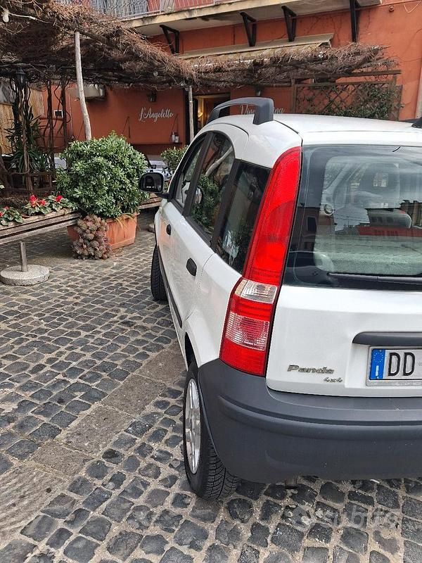 Usata Fiat Panda 4x4 69 CV (50 kW) 2006 Bianco Utilitaria