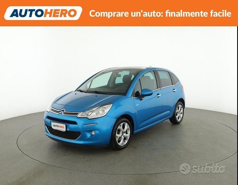 Usata Citroën C3 Exclusive 82 CV (60 kW) 2016 Blu Berlina