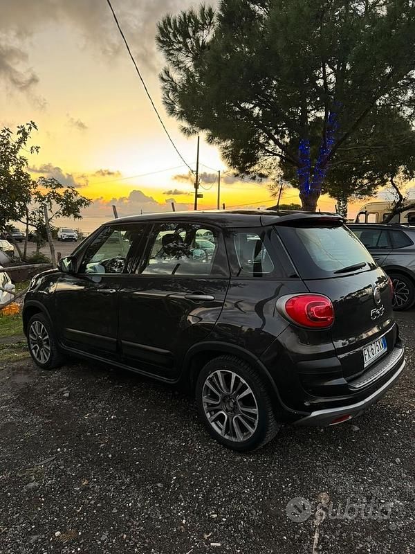 Usata Fiat 500L Cross 95 CV (69 kW) 2019 Grigio Monovolume