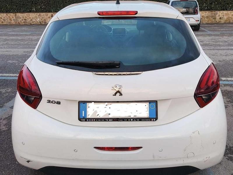 Usata Peugeot 208 Active 75 CV (55 kW) 2017 Bianco Utilitaria
