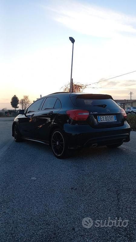 Usata Mercedes A200 AMG 2015 Nero