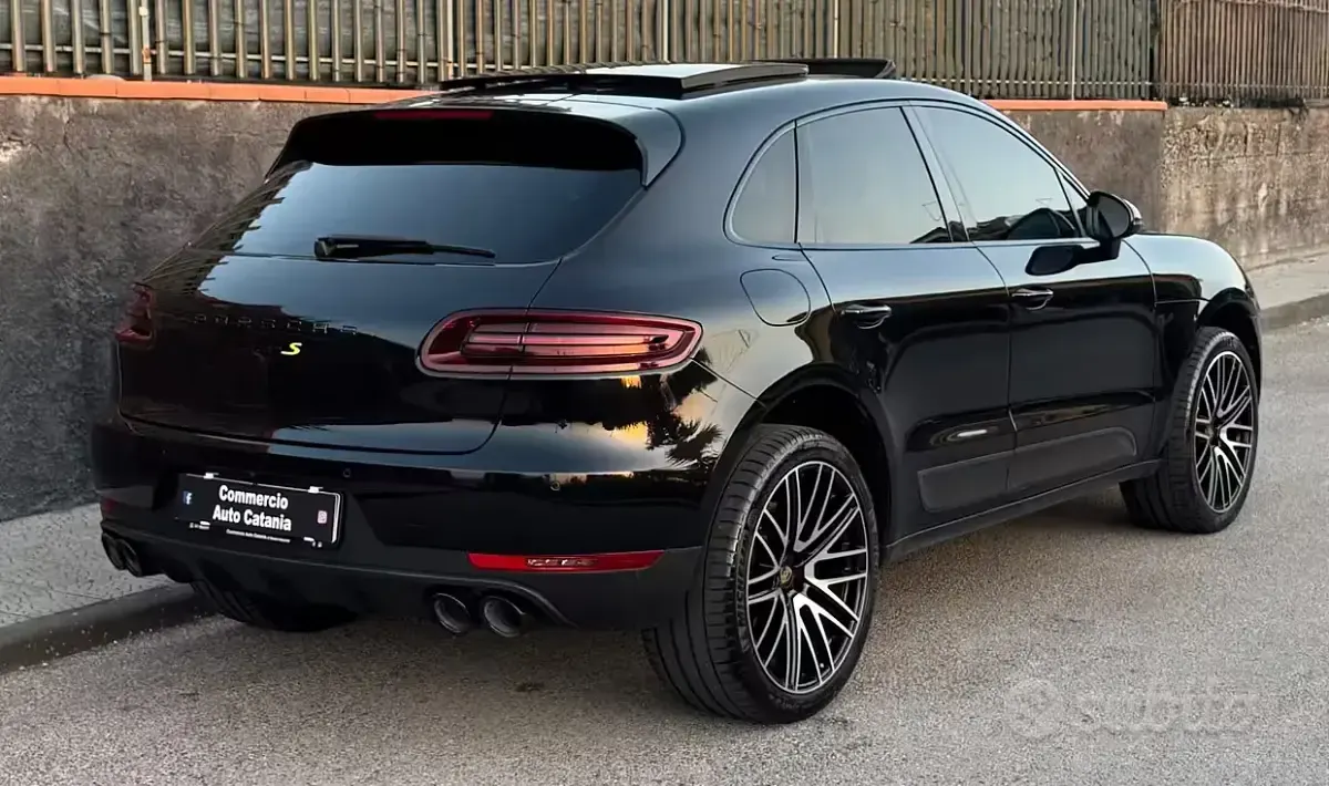 Usata Porsche Macan 250 CV (183 kW) 2018 Nero SUV