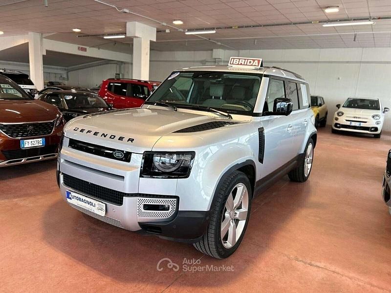 Argento Usata 2021 Land Rover Defender HSE SUV | 58.300 € (Buon prezzo) - Immagine 1/4