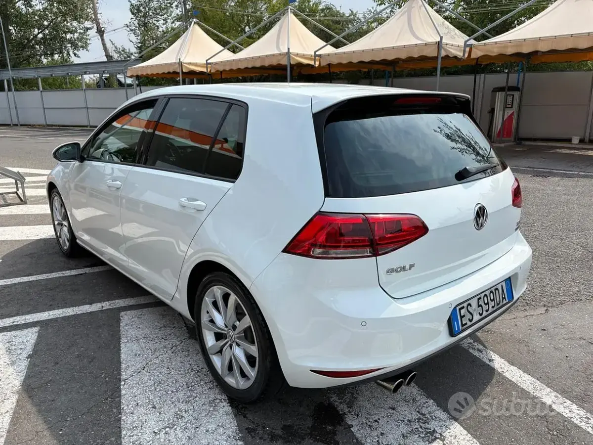 Usata VW Golf Plus Highline 122 CV (89 kW) 2013 Bianco Monovolume
