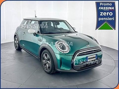 Verde/bianco Usata 2022 Mini Cooper Classic Utilitaria | 22.900 € (Buon prezzo) - Immagine 1/4