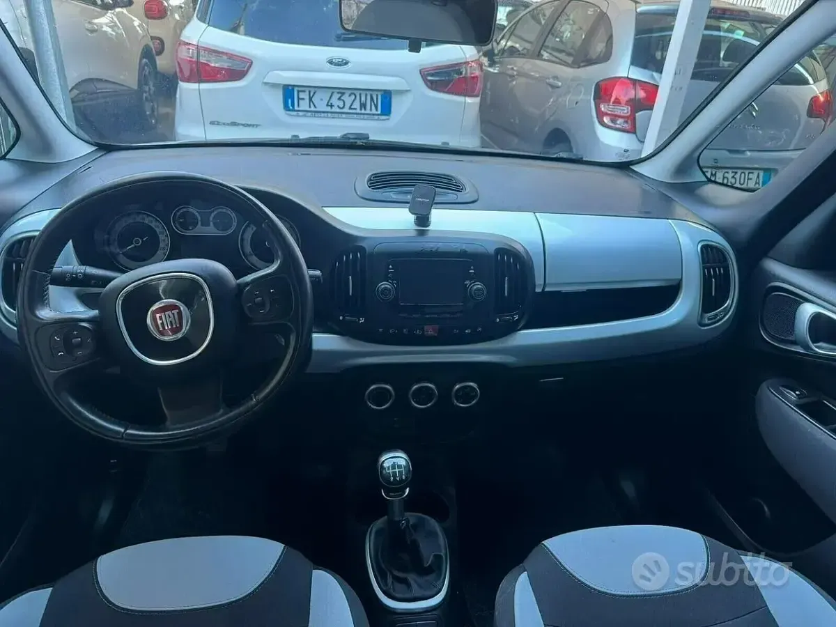 Usata Fiat 500L Pop Star 105 CV (77 kW) 2015 Grigio Monovolume