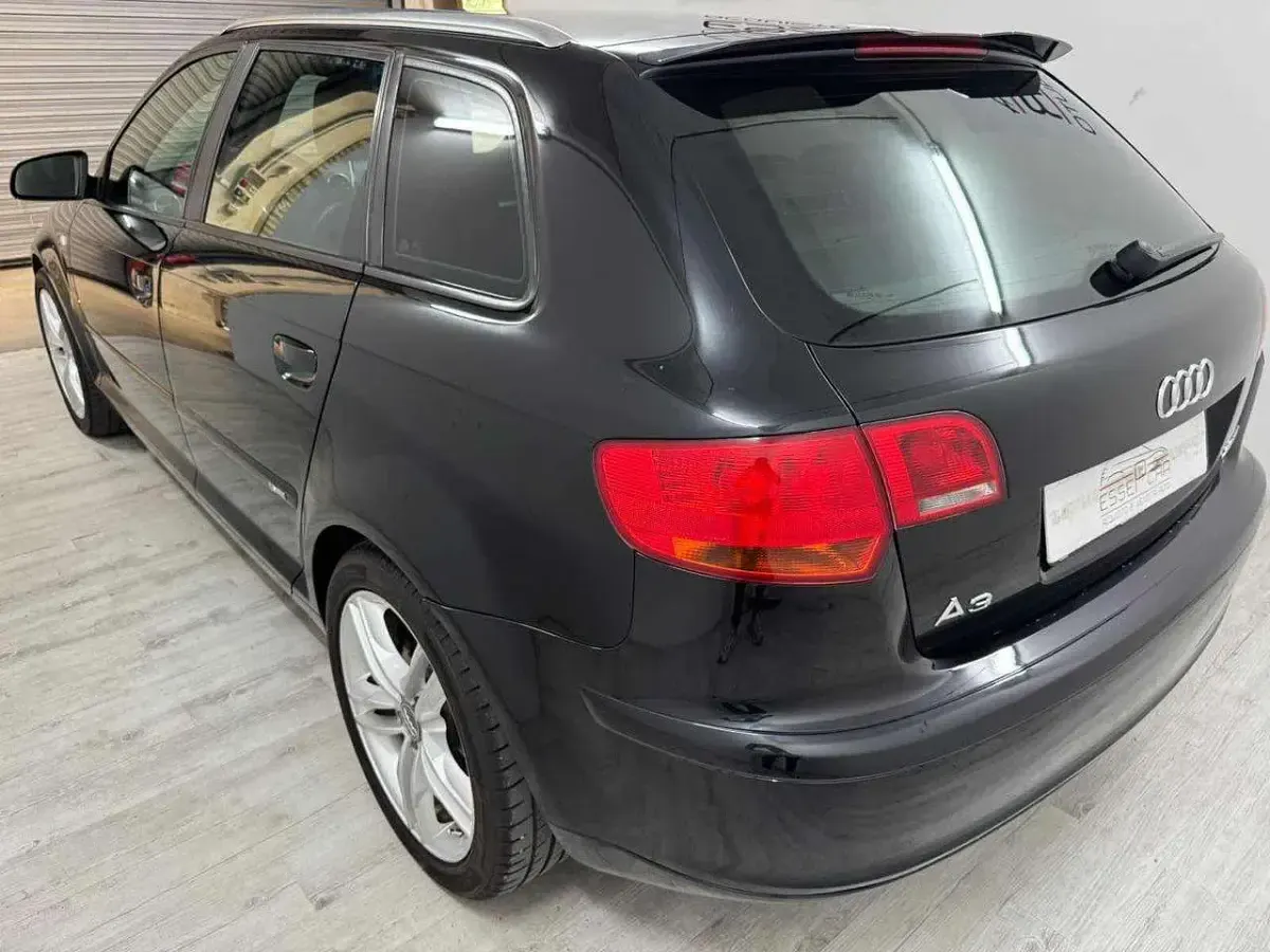 Usata Audi A3 Attraction 170 CV (125 kW) 2008 Nero Utilitaria