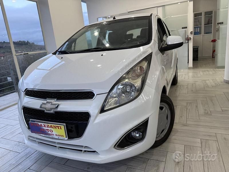 Usata Chevrolet Spark LT 65 CV (47 kW) 2014 Bianco Utilitaria