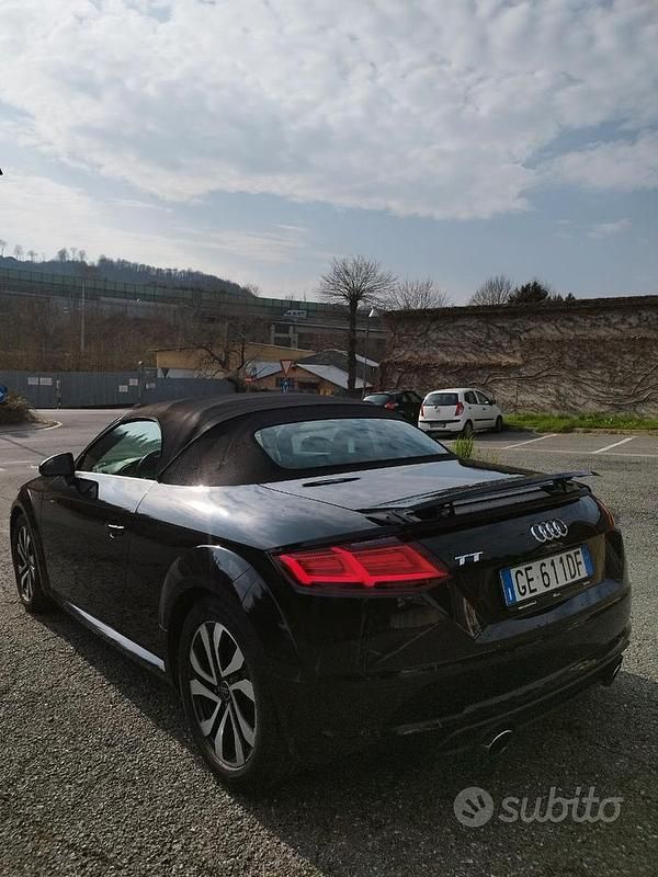Usata Audi TT 180 CV (132 kW) 2017 Nero Coupé