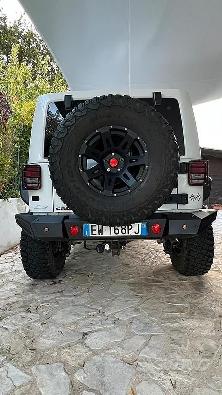 Usata Jeep Wrangler Rubicon 250 CV (183 kW) 2014 Bianco SUV