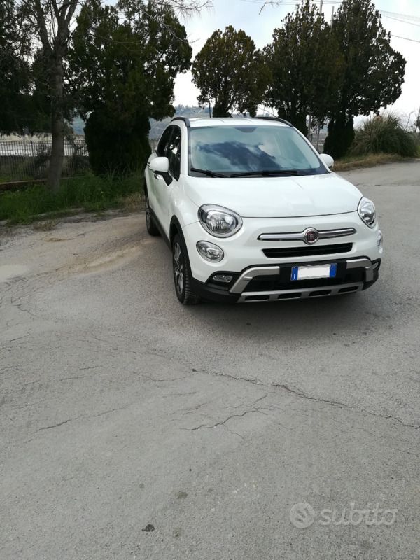 Usata Fiat 500X Cross 95 CV (69 kW) 2018 Bianco SUV