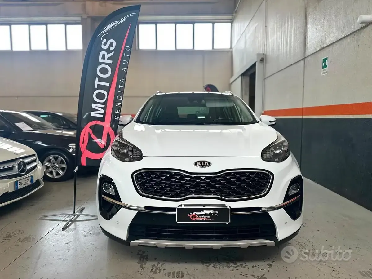 Usata Kia Sportage GT-Line 136 CV (100 kW) 2019 Bianco SUV