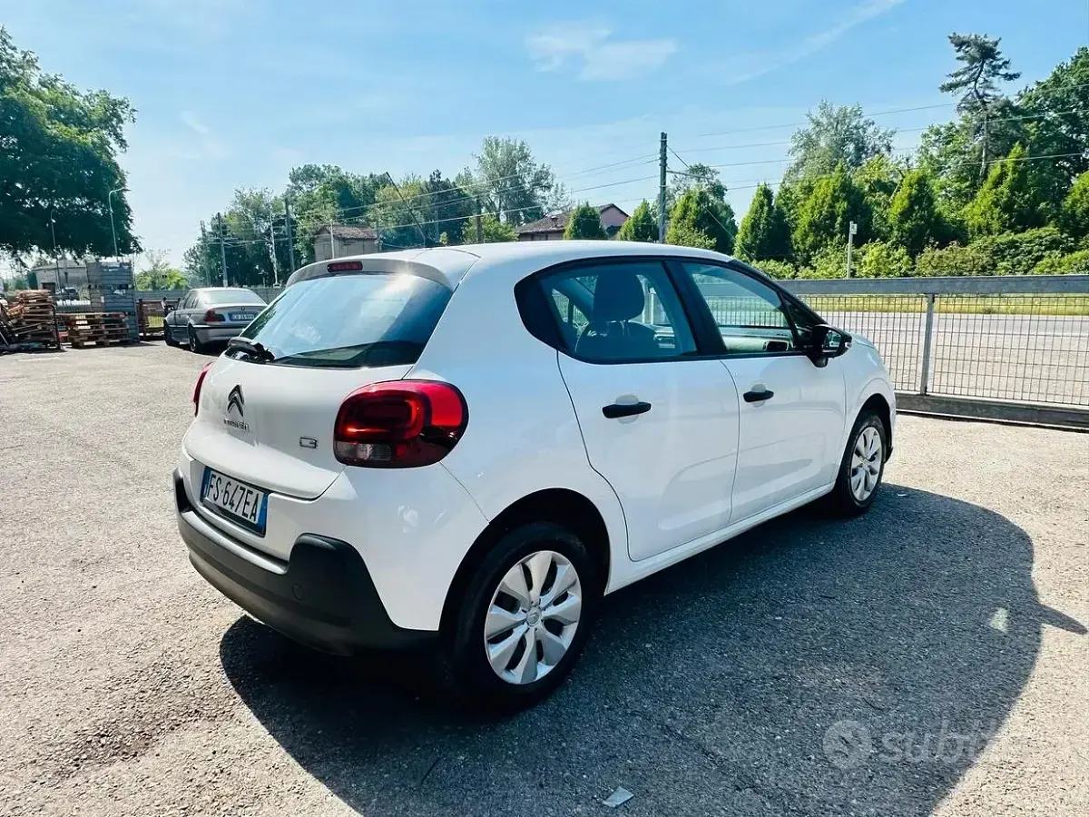 Usata Citroën C3 PureTech 82 CV (60 kW) 2018 Bianco Utilitaria