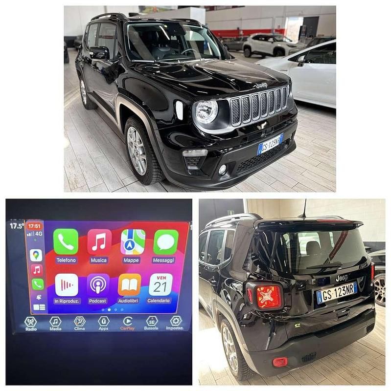 Usata Jeep Renegade Limited 131 CV (96 kW) 2024 Solid black SUV