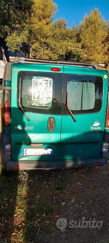 Usata Renault Trafic 2003 Verde Monovolume