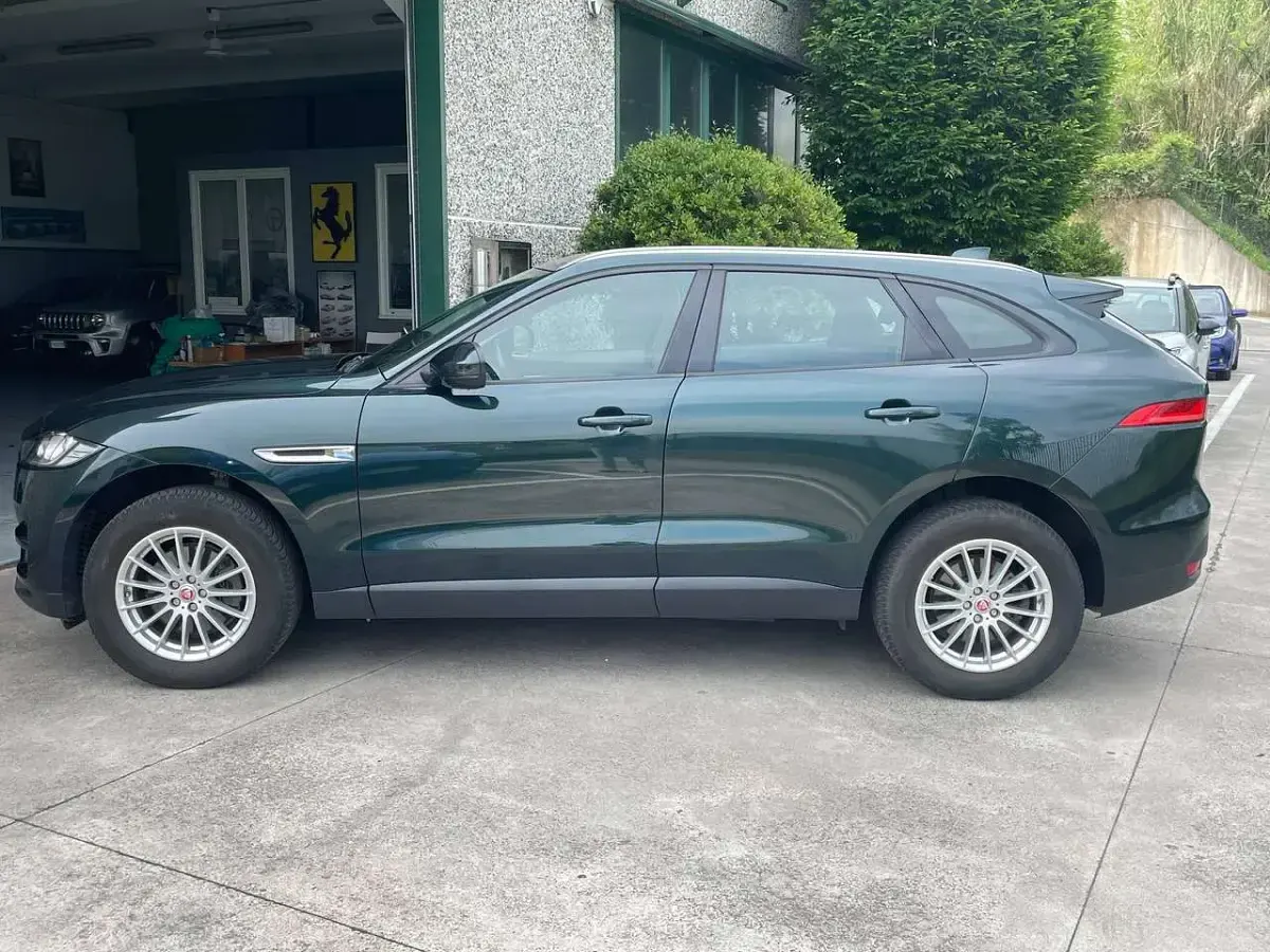 Brugt Jaguar F-Pace Pure 179 HK (131 kW) 2016 Grøn SUV