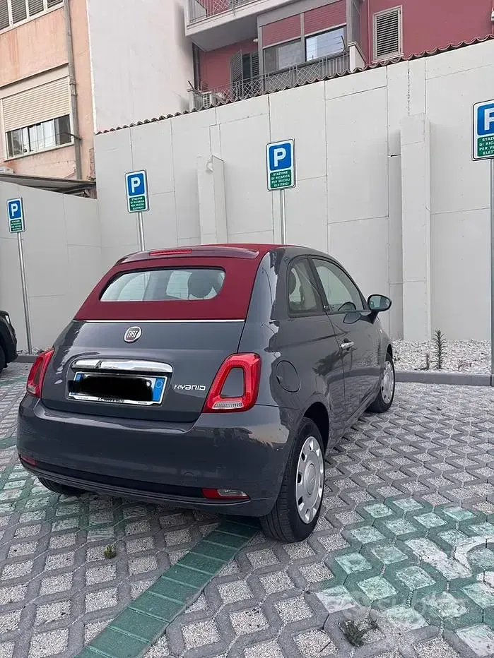Usata Fiat 500 69 CV (50 kW) 2022 Grigio Berlina