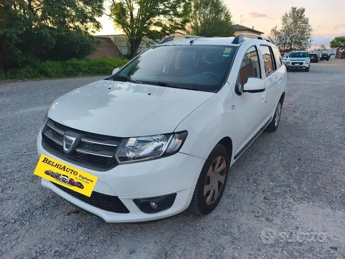 Usata Dacia Logan 90 CV (66 kW) 2015 Bianco Station wagon