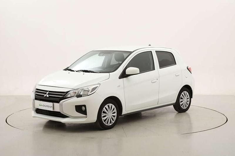 Usata Mitsubishi Space Star Intense 71 CV (52 kW) 2022 Bianco Utilitaria