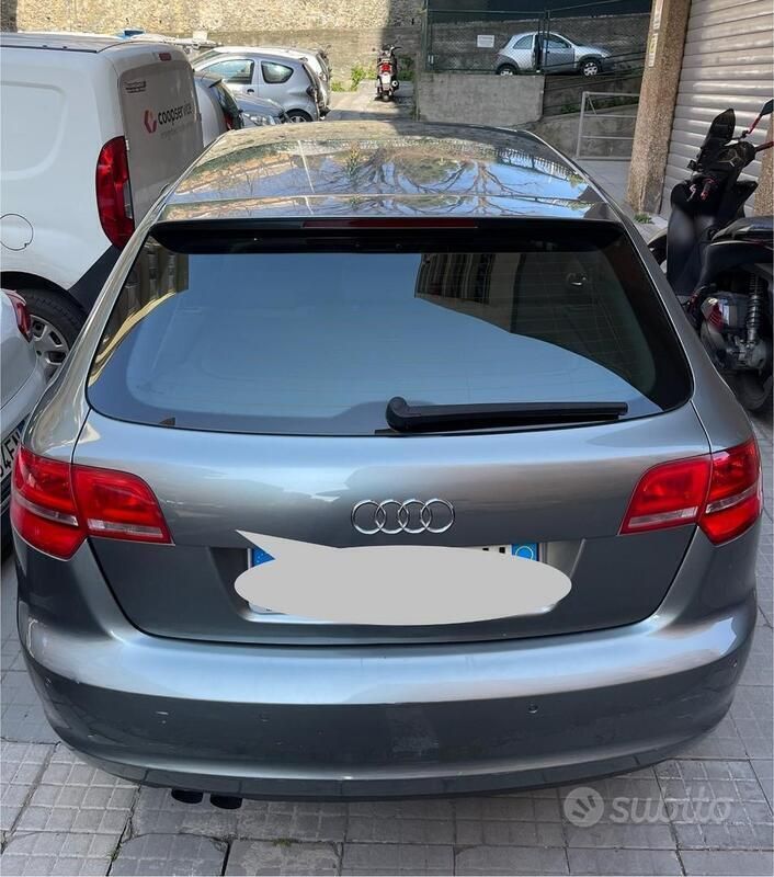 Usata Audi A3 S-Line 140 CV (102 kW) 2010 Verde Utilitaria