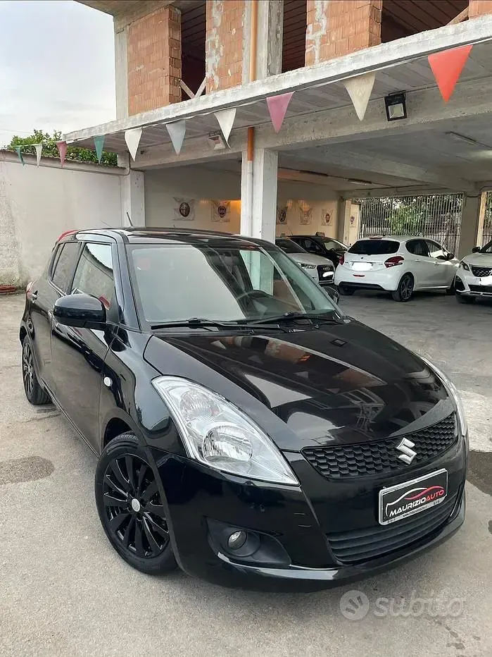Usata Suzuki Swift GL 94 CV (69 kW) 2013 Nero Utilitaria