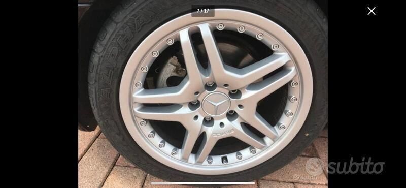 Usata Mercedes SLK200 192 CV (141 kW) 1998 Nero Cabrio