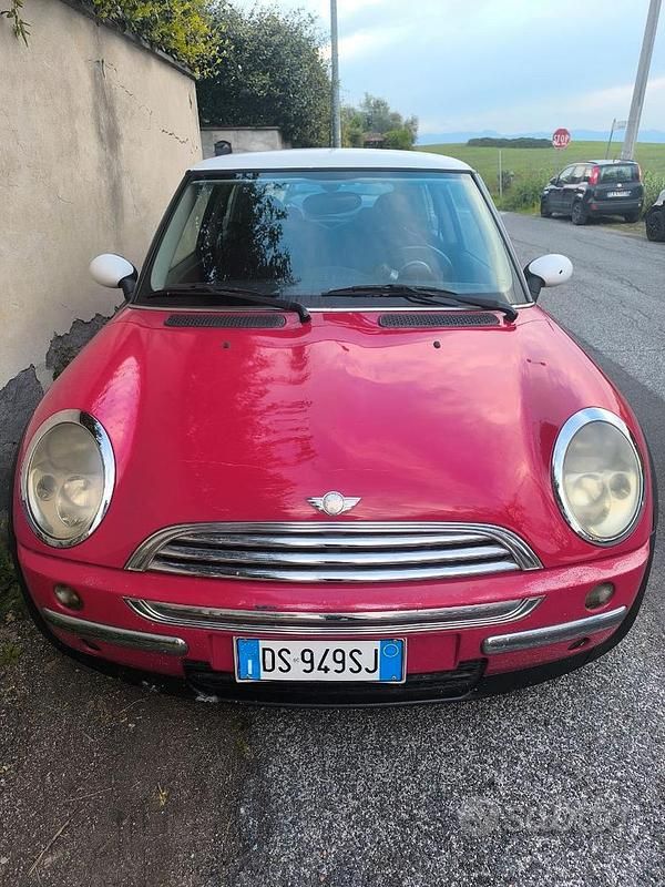 Usata Mini One D 2003 Rosso Utilitaria
