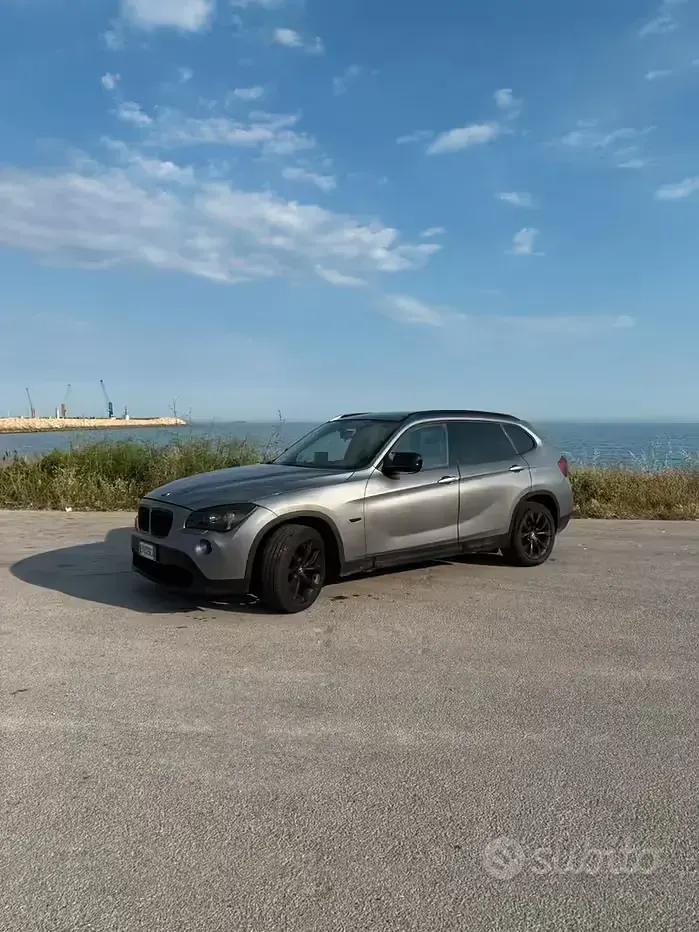 Usata BMW X1 M Sport 177 CV (130 kW) 2010 Grigio SUV