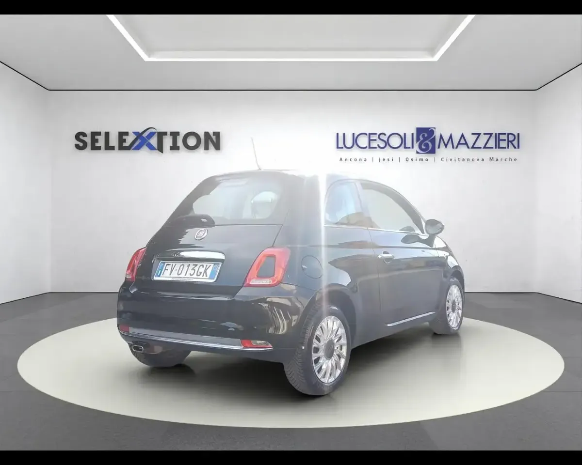 Usata Fiat 500 Lounge 69 CV (50 kW) 2019 Nero Berlina