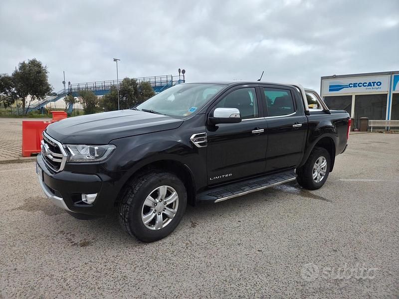 Usata Ford Ranger 170 CV (125 kW) 2022 Nero Pick-up