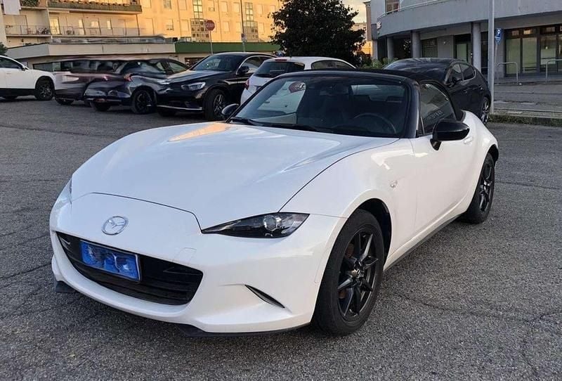 Usata Mazda MX5 Exceed 131 CV (96 kW) 2018 Bianco Cabrio