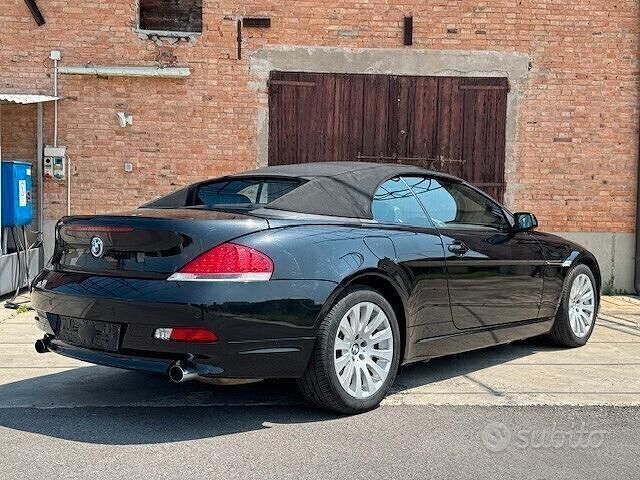 Usata BMW 645 Cabriolet 333 CV (244 kW) 2004 Nero Cabrio