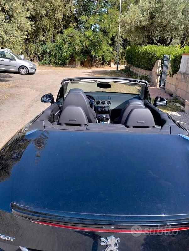 Usata Peugeot 308 CC 2010 Nero Cabrio
