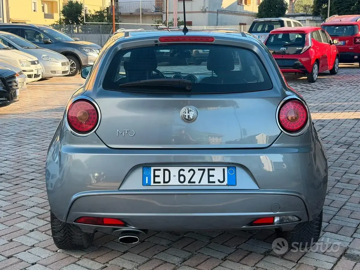 Usata Alfa Romeo MiTo Progression 120 CV (88 kW) 2010 Grigio Utilitaria
