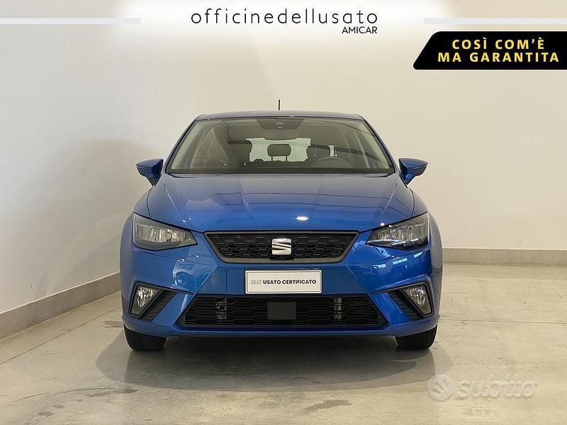 Usata Seat Ibiza Style 90 CV (66 kW) 2023 Blu zaffiro Utilitaria