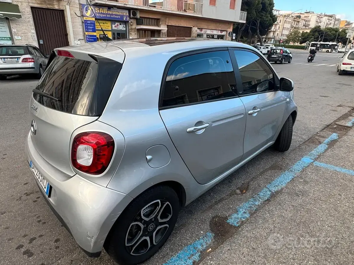 Usata Smart ForFour 90 CV (66 kW) 2015 Grigio Utilitaria
