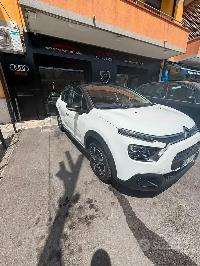 Usata Citroën C3 Feel 102 CV (75 kW) 2022 Bianco Utilitaria