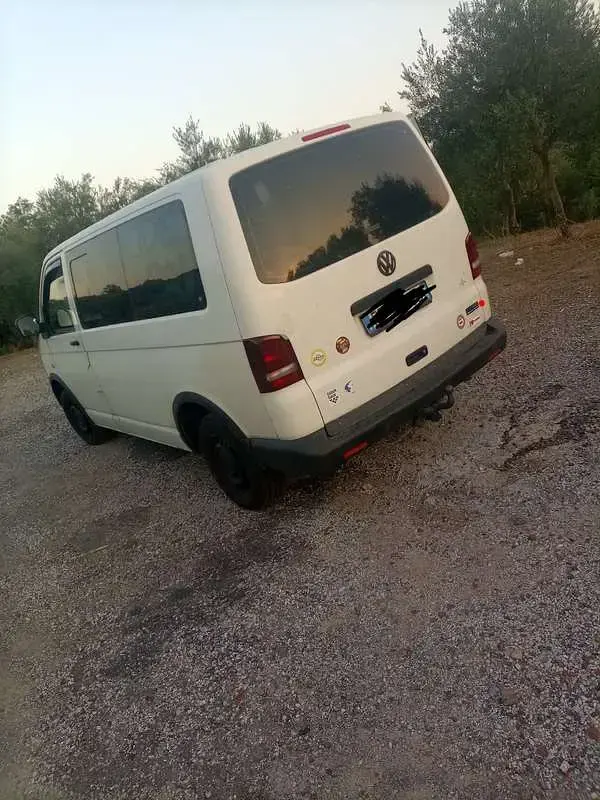 Usata VW T5 101 CV (74 kW) 2006 Bianco Furgone