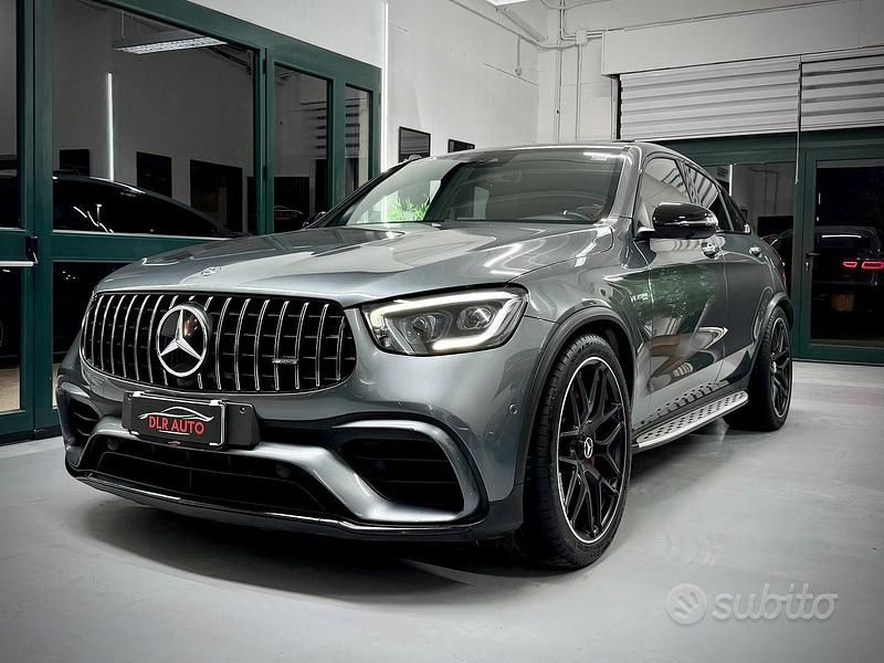 Usata Mercedes GLC63 AMG AMG 510 CV (375 kW) 2020 Grigio Coupé