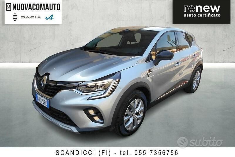 Grigio Usata 2022 Renault Captur Intens SUV | 16.200 € (Ottimo prezzo) - Immagine 1/4