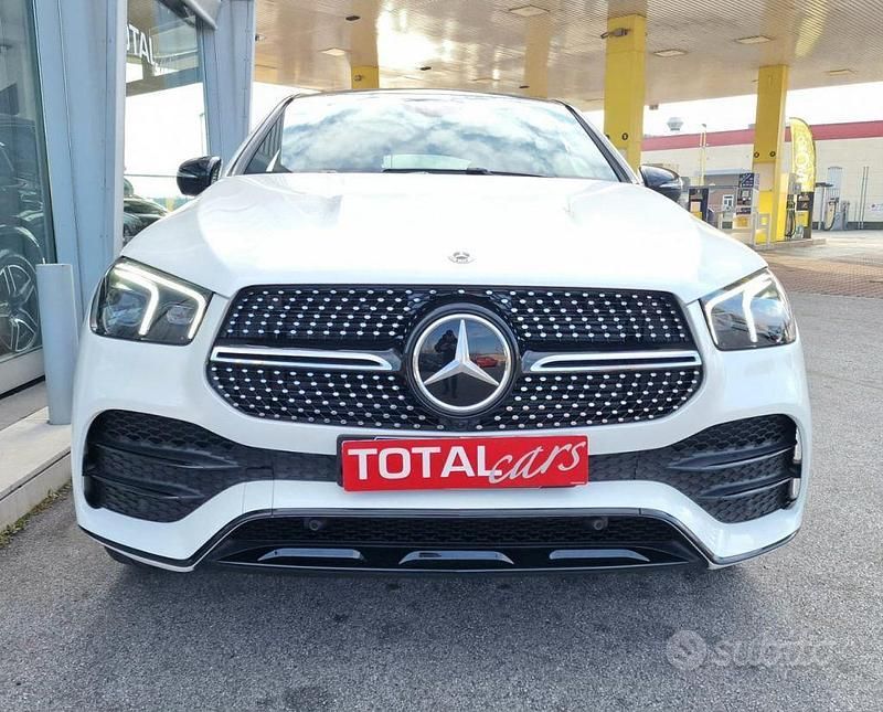 Usata Mercedes GLE350 Premium 194 CV (142 kW) 2022 Bianco perlato Coupé