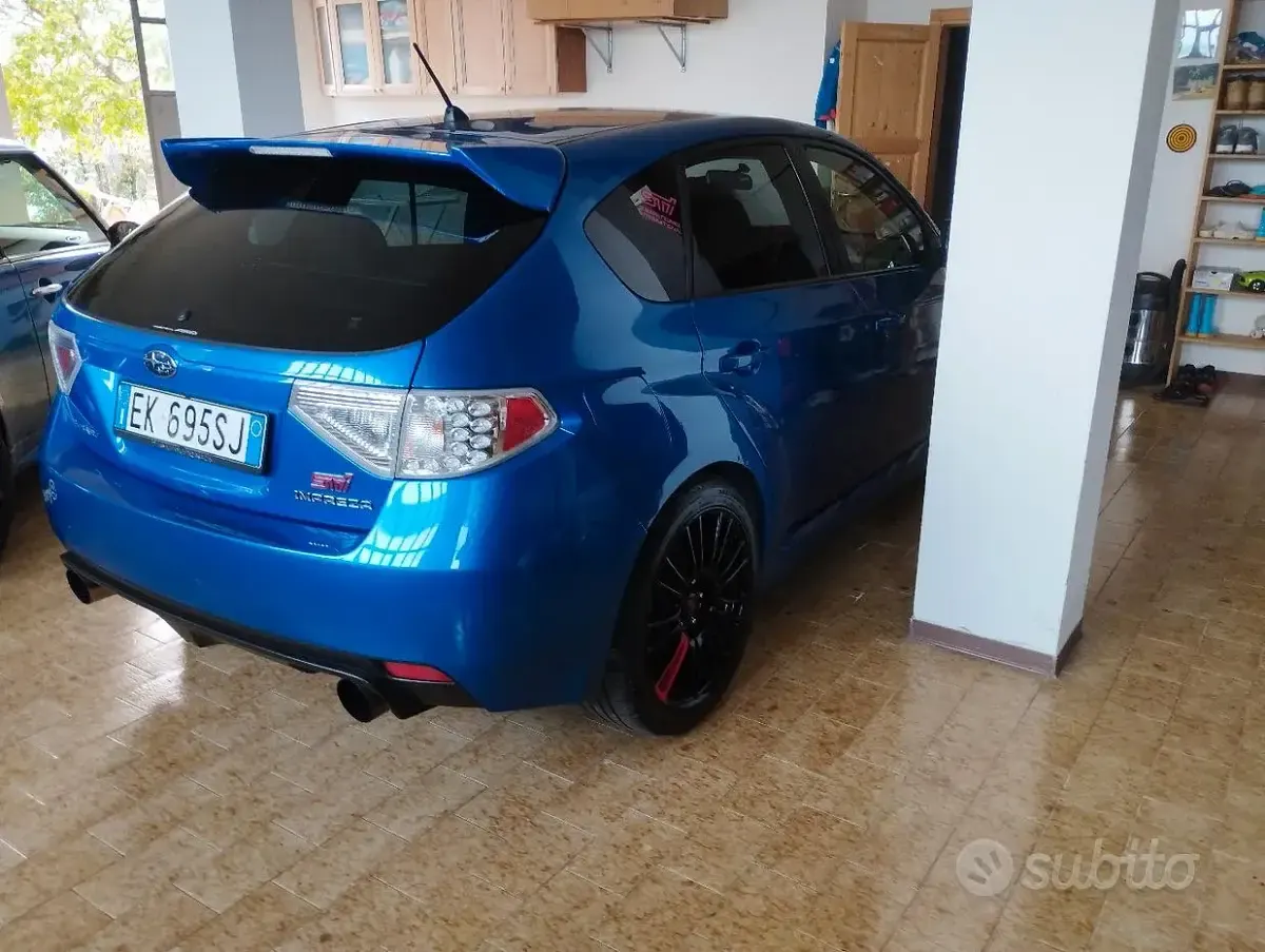 Usata Subaru Impreza 2008 Blu Utilitaria