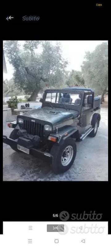 Usata Jeep CJ 1987 Grigio SUV