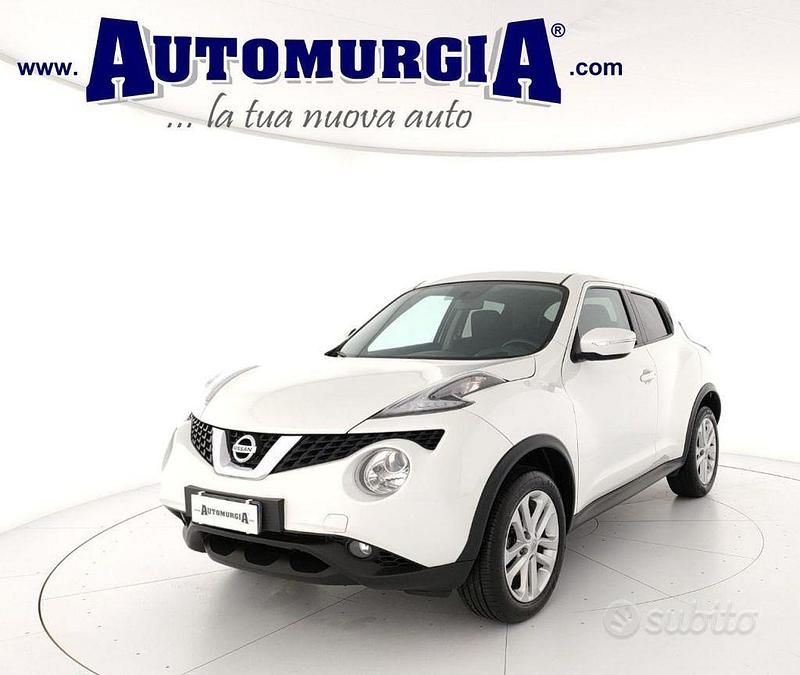 Usata Nissan Juke Acenta 110 CV (80 kW) 2017 Bianco SUV