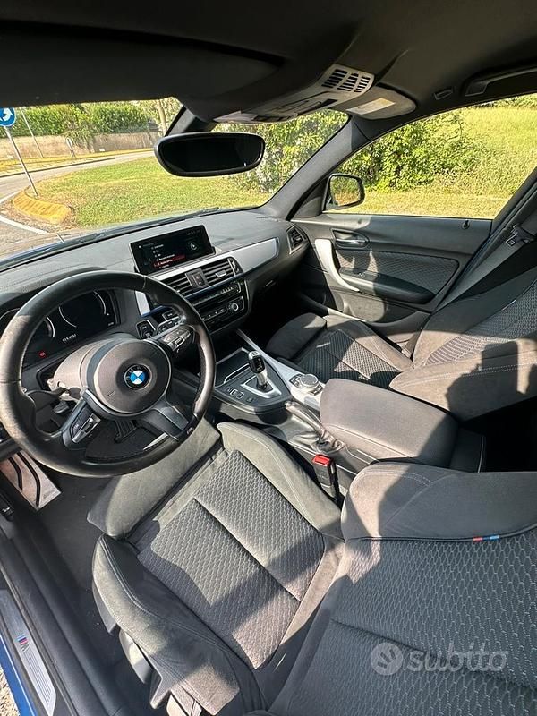 Usata BMW 116 M Sport 116 CV (85 kW) 2017 Blu Utilitaria