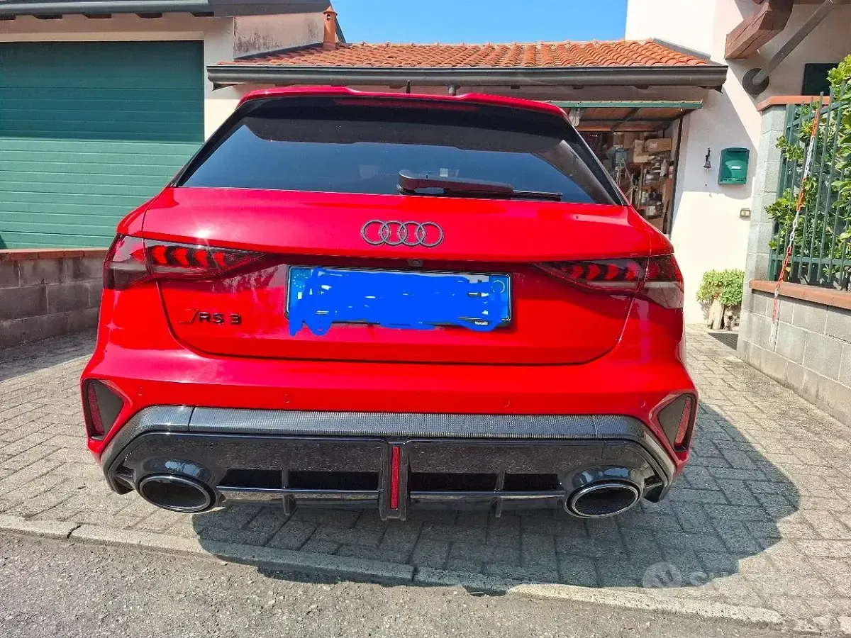 Usata Audi A3 400 CV (294 kW) 2025 Rosso Berlina