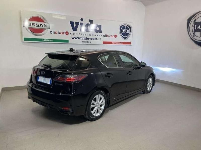 Usata Lexus CT200h Executive Line 99 CV (72 kW) 2015 Nero Berlina