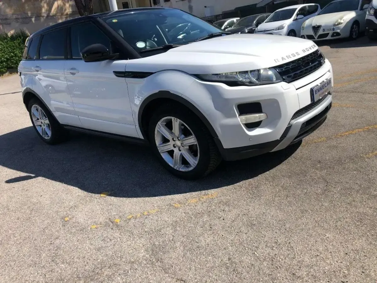 Usata Land Rover Range Rover evoque Dynamic 190 CV (139 kW) 2014 Bianco SUV