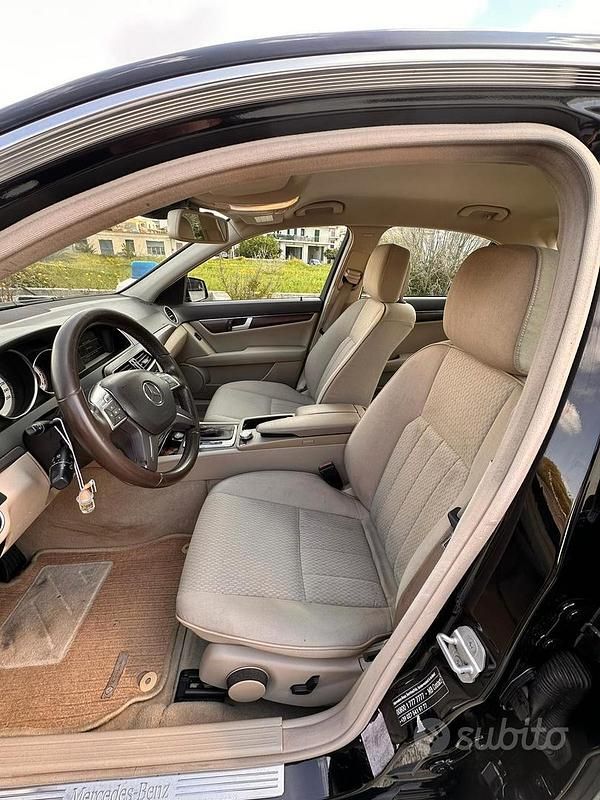Usata Mercedes C220 2012 Nero Berlina